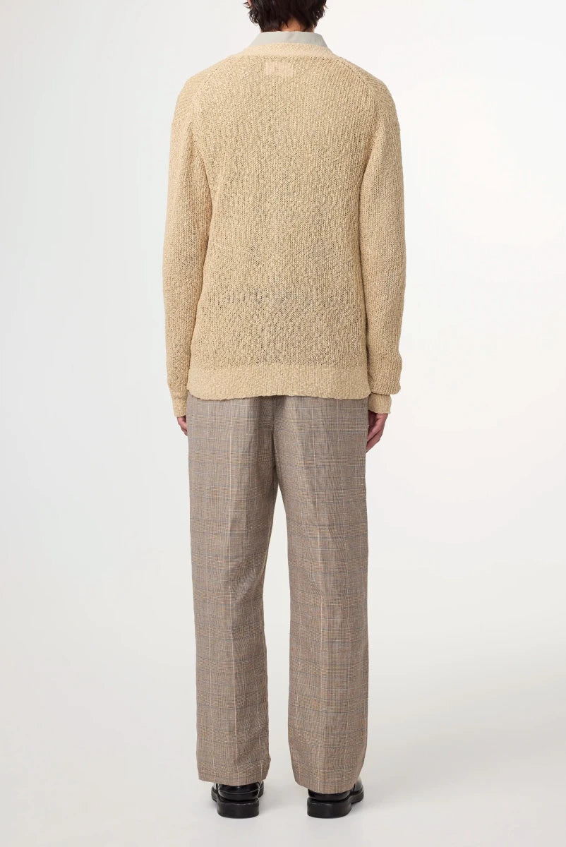 NN.07 Cardigan Dwayne Weisser Pfeffer