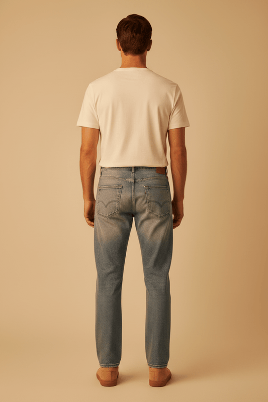 NN07 Sonny 1882 L Blue Washed Regular