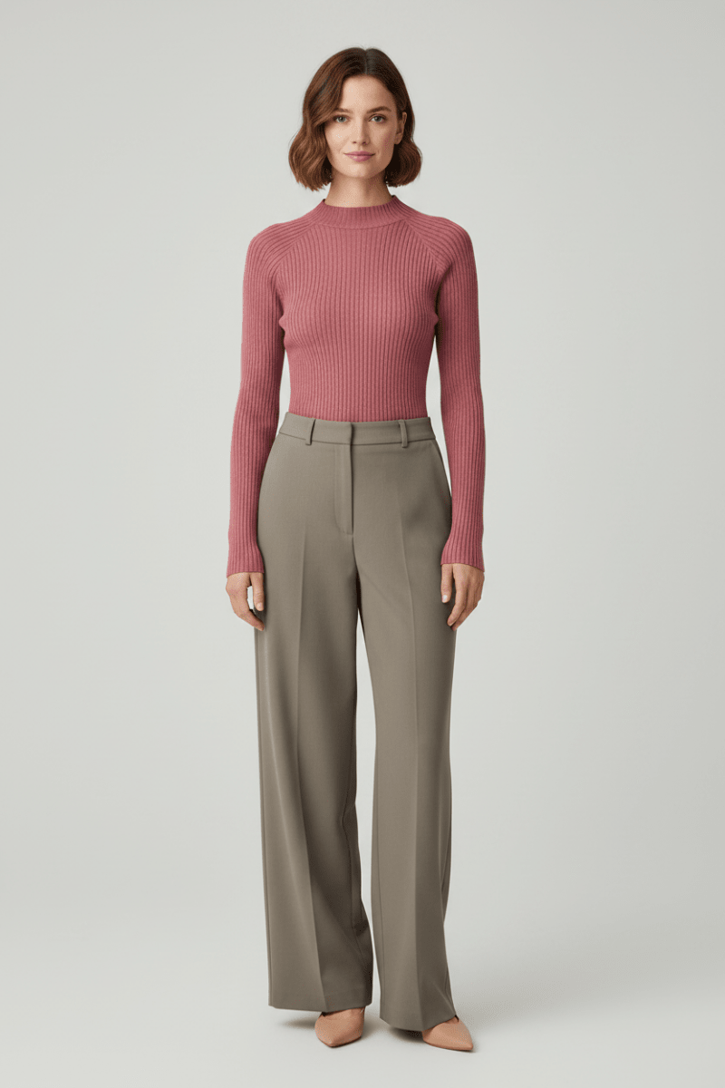 Rich & Royal Merino Rib Pink Radiance