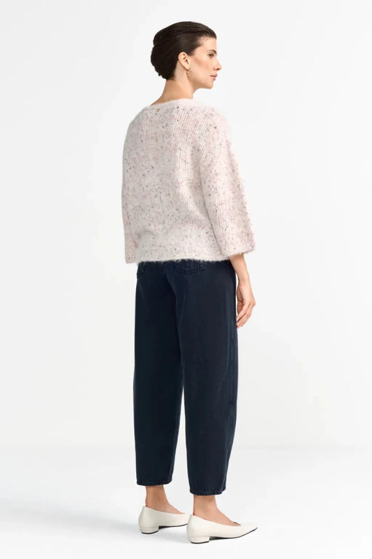 Rich & Royal Strickpullover Pearl White