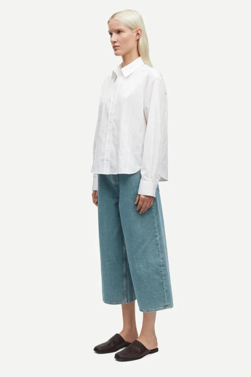 Samsoe Samsoe Bluse Saatrani White