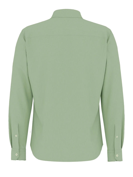 Strellson Leinenhemd Light Pastel Green