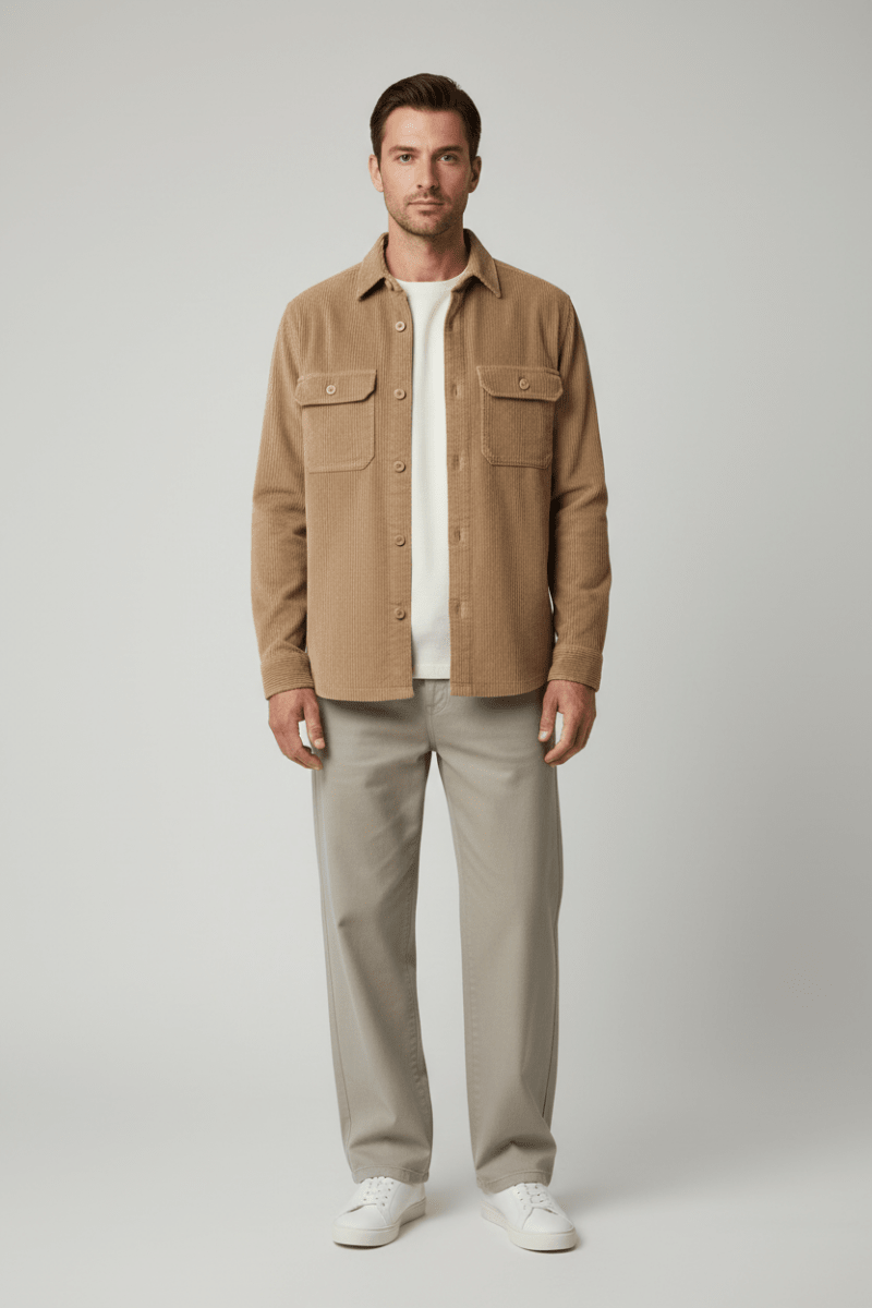 Strellson Nion-W Hellbeige – Herren Hemden