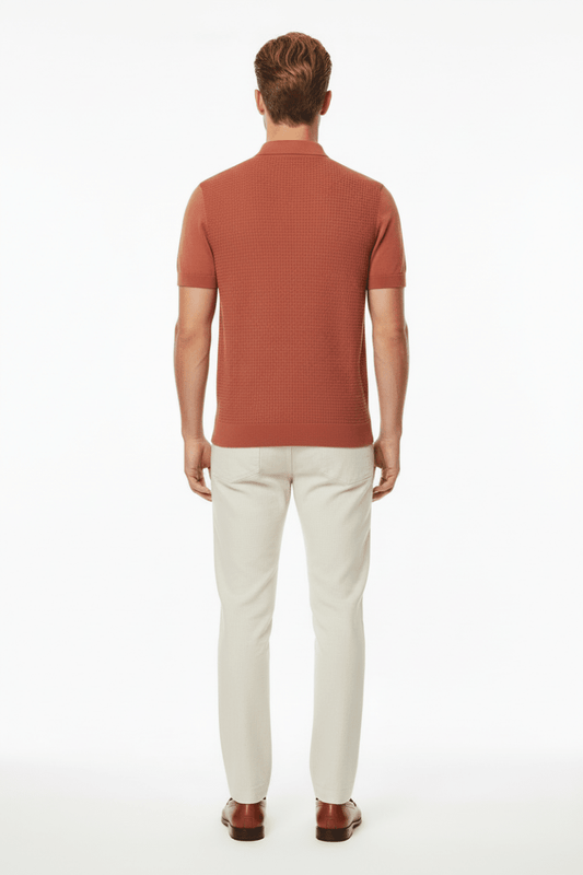 Strellson Poloshirt Adrian - PS in der Farbe Lt/Pastel Red 634