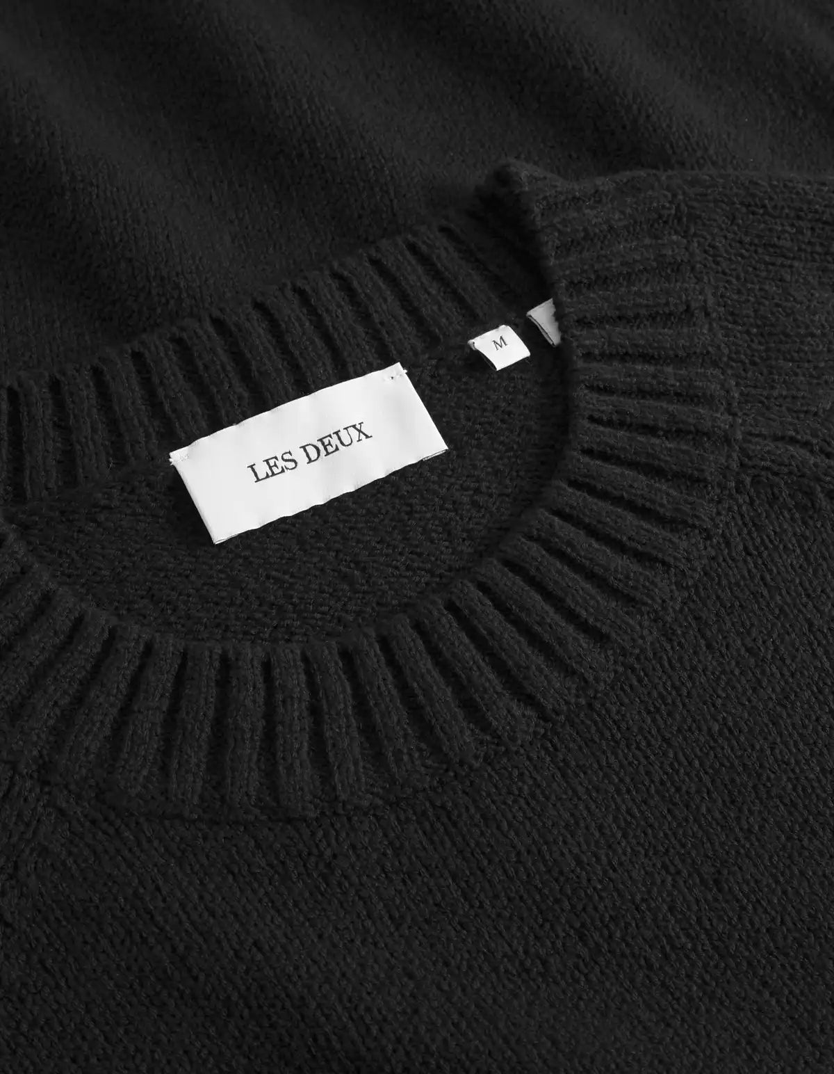 Les Deux Pullover Brad in der Farbe Black