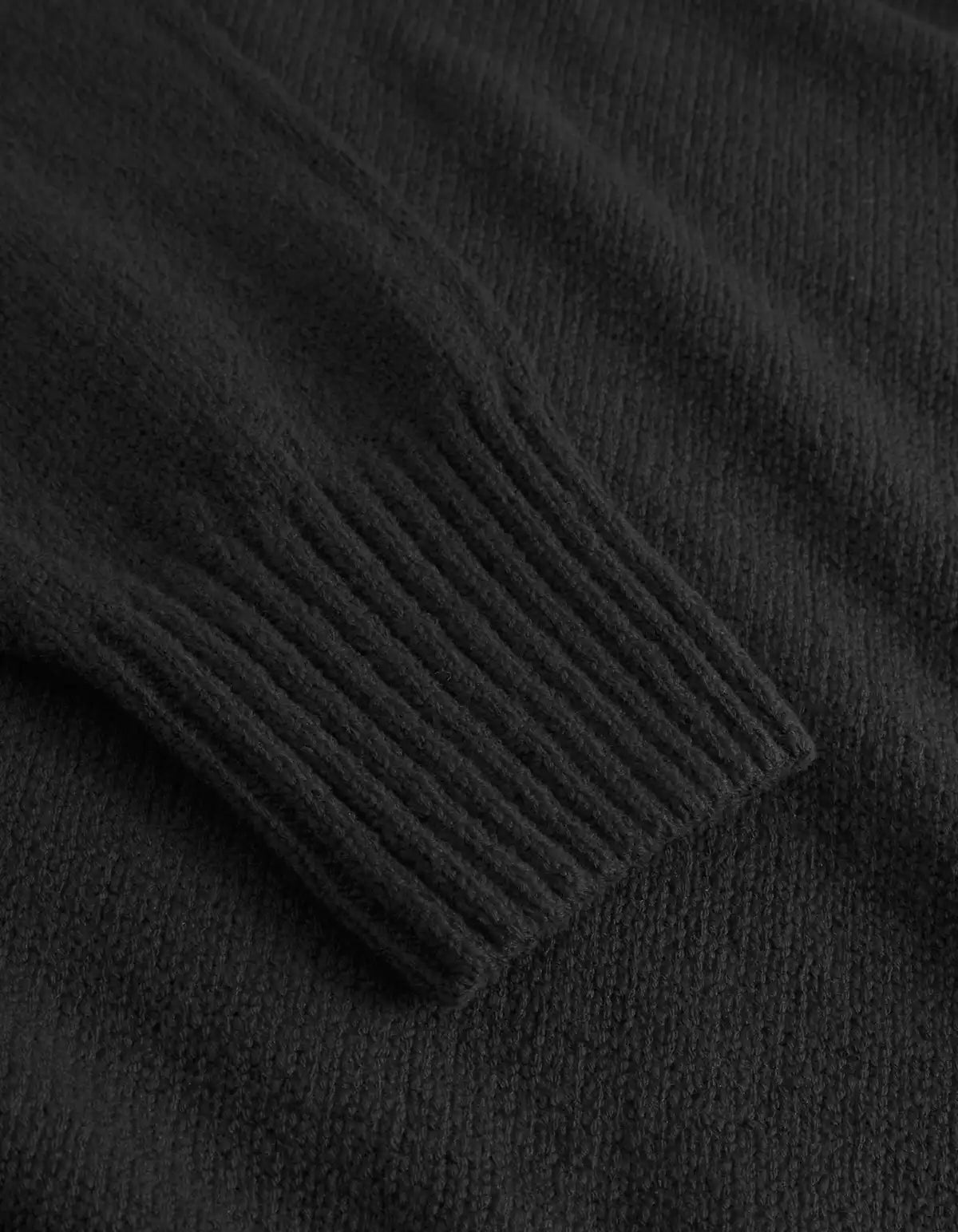Les Deux Pullover Brad in der Farbe Black