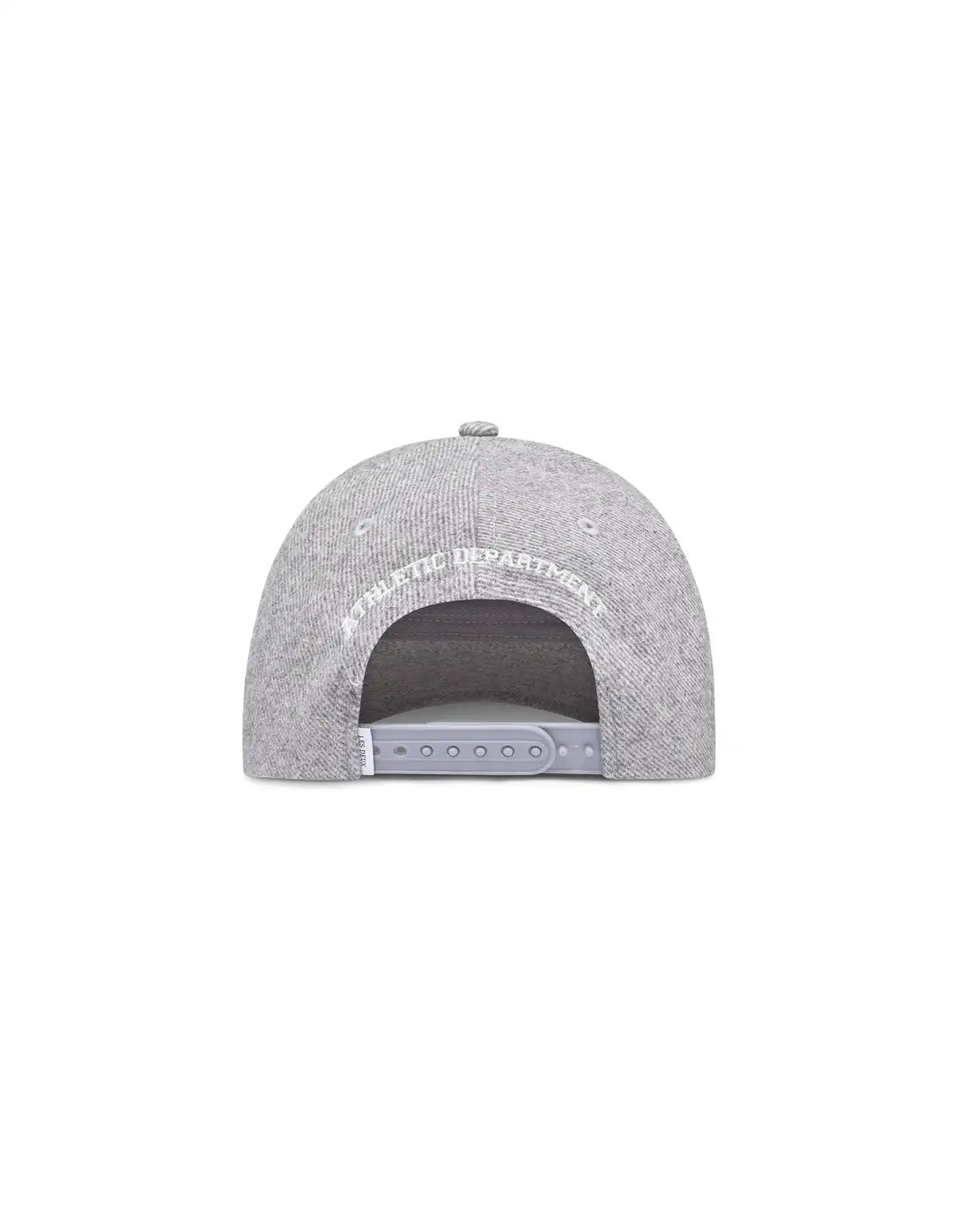 Les Deux Wool Baseball Cap in der Farbe Grey Melange