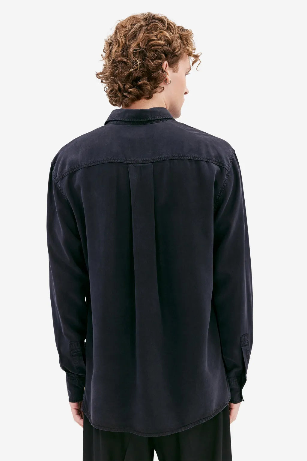 Elvine Hemd Ossian in der Farbe Dark Navy
