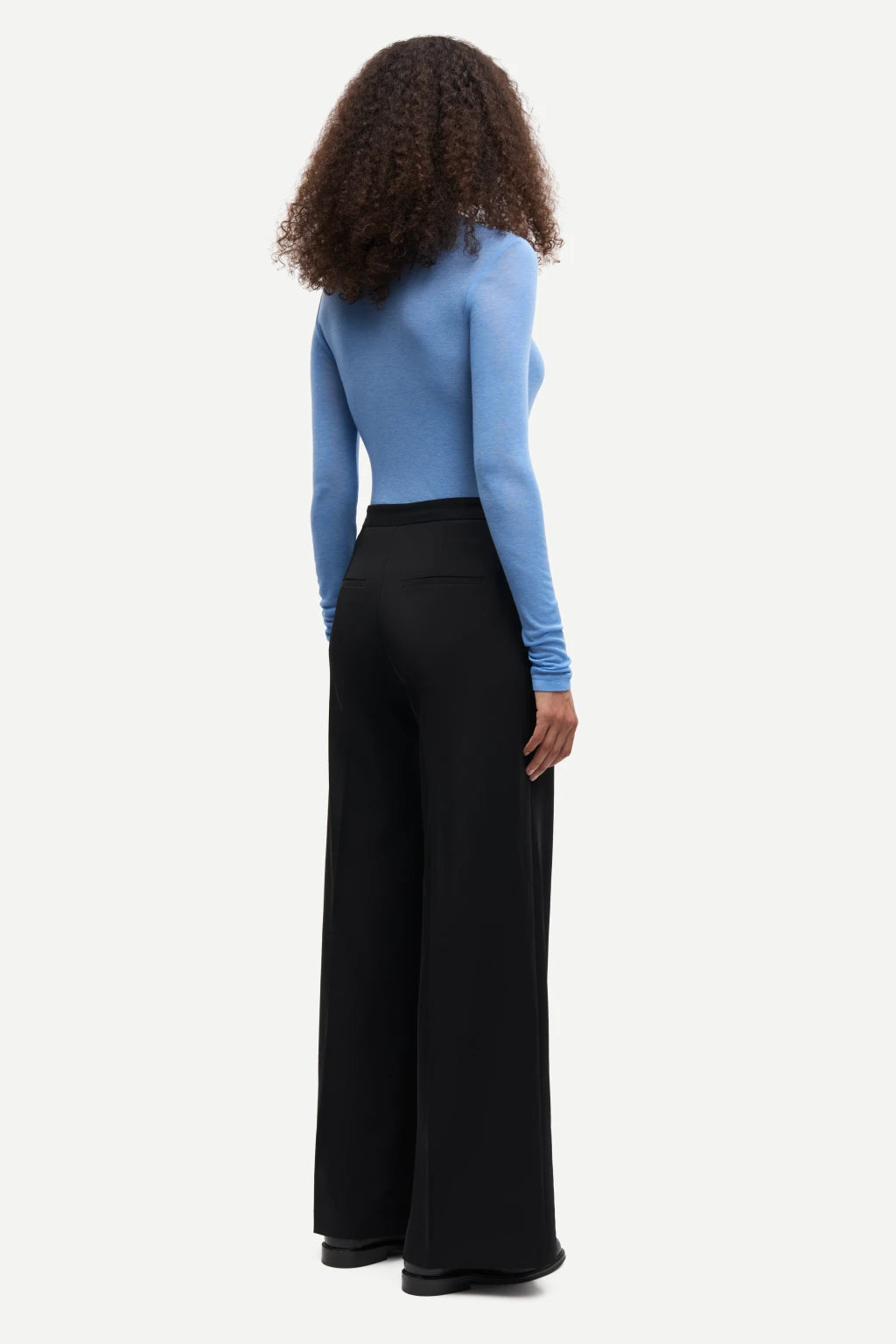 Samsoe Samsoe Longsleeve Sadou Della Robbia Blue