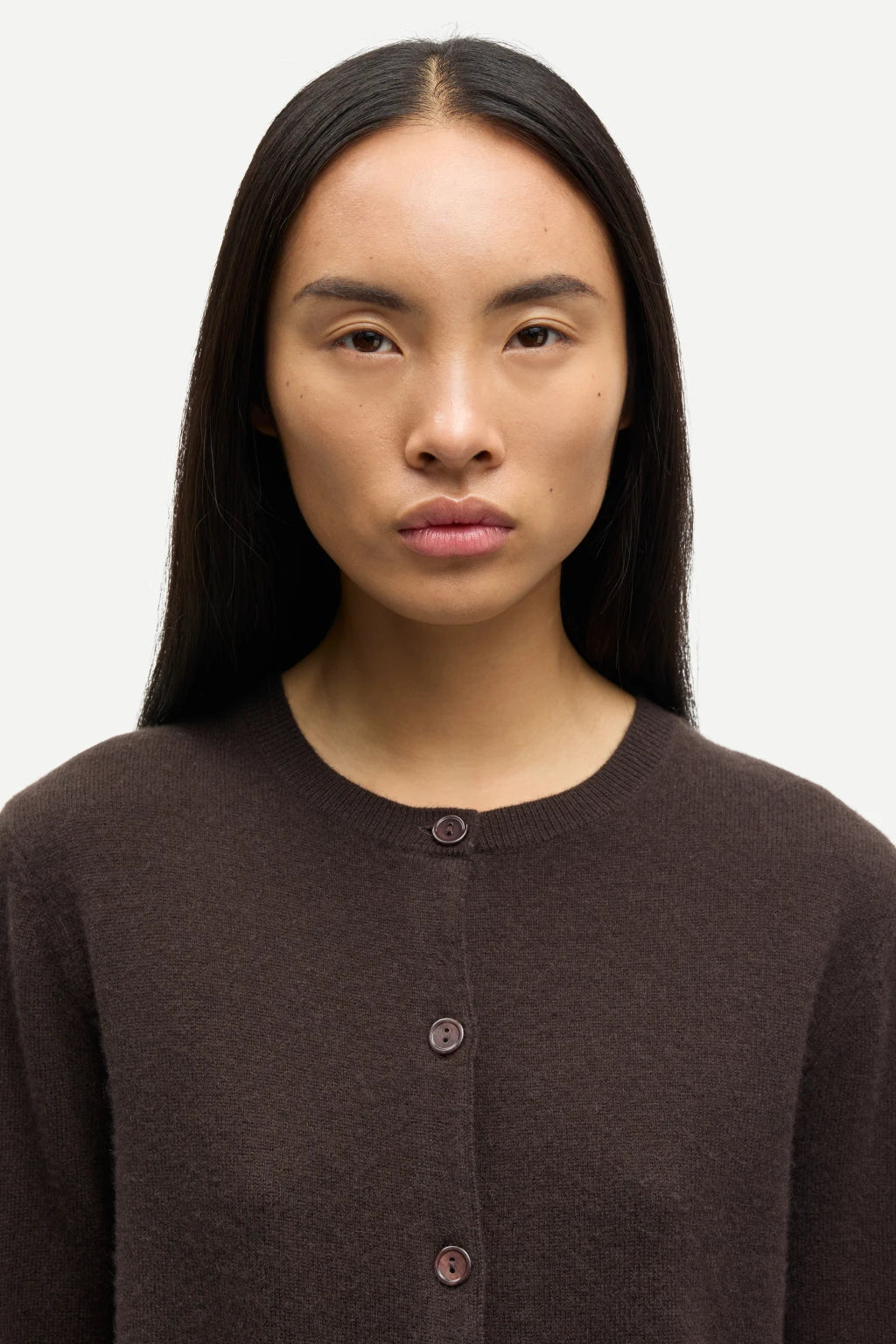 Samsoe Samsoe Saboston Cardigan Black Coffee