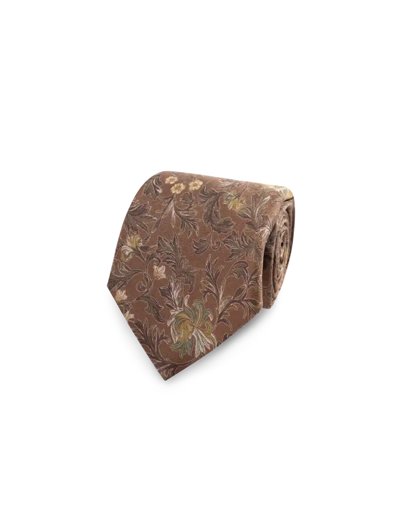 Les Deux Krawatte in der Farbe Monk`s Robe