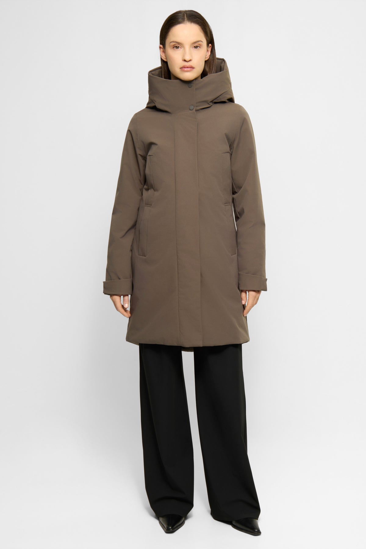 Elvine Damen Jacke Eline PET Poly 5K in Oliv