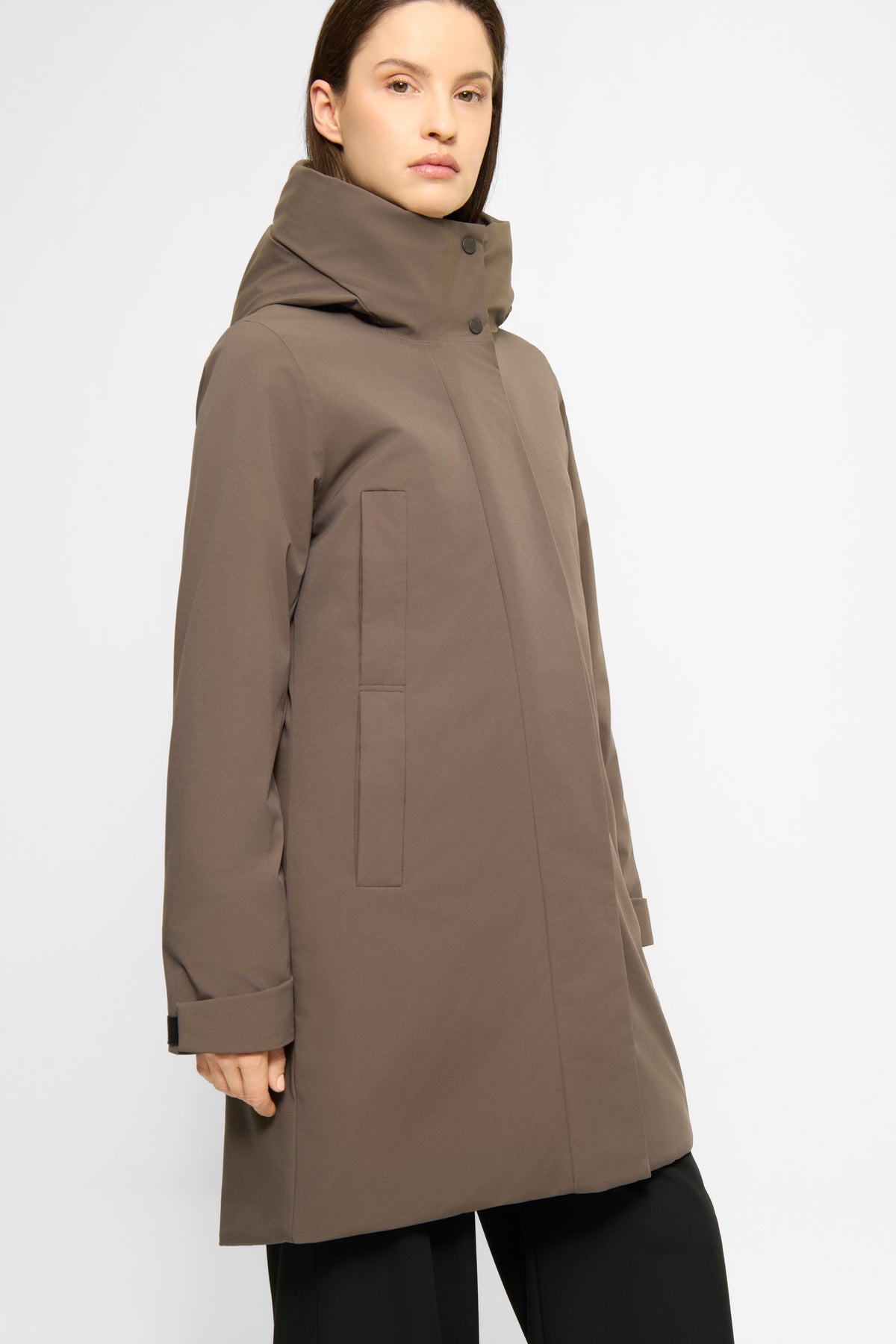 Elvine Damen Jacke Eline PET Poly 5K in Oliv