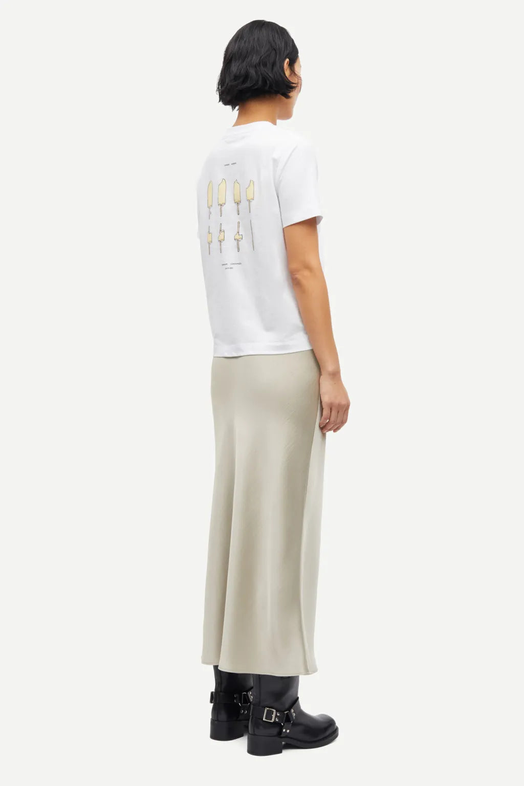 Samsoe Samsoe T-Shirt Eight Ice Flan