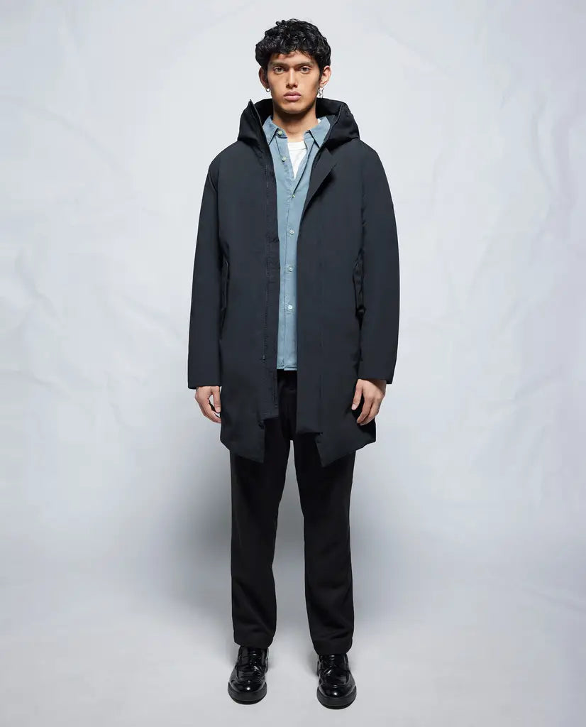 Elvine Herrenmantel Gunter in der Farbe Dark Navy