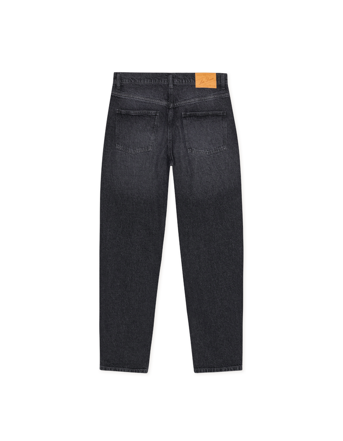 Les Deux Ryder Black Washed Denim Jeans Schwarz