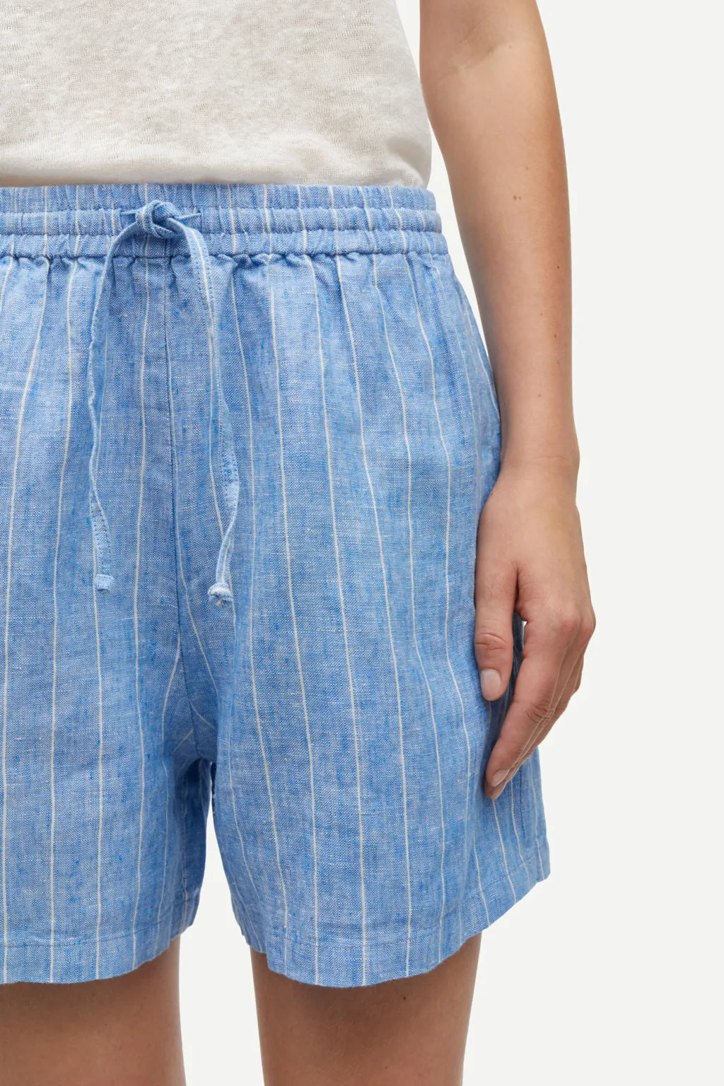Samsoe Samsoe Shorts Blue Jasper St.