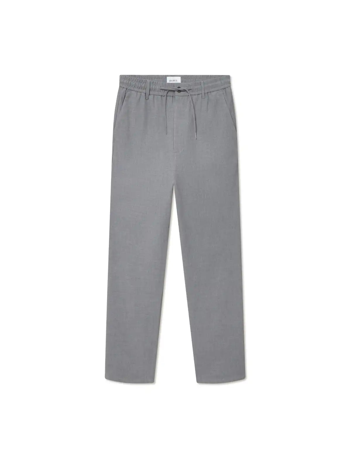 Les Deux Como Tapered Texture Hose Grey Melange 320