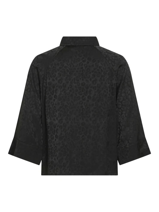 Vila Bluse Visalina in der Farbe Black Beauty