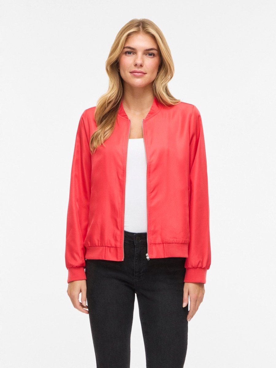 Vila Bomberjacke in dere Farbe Hibiscus