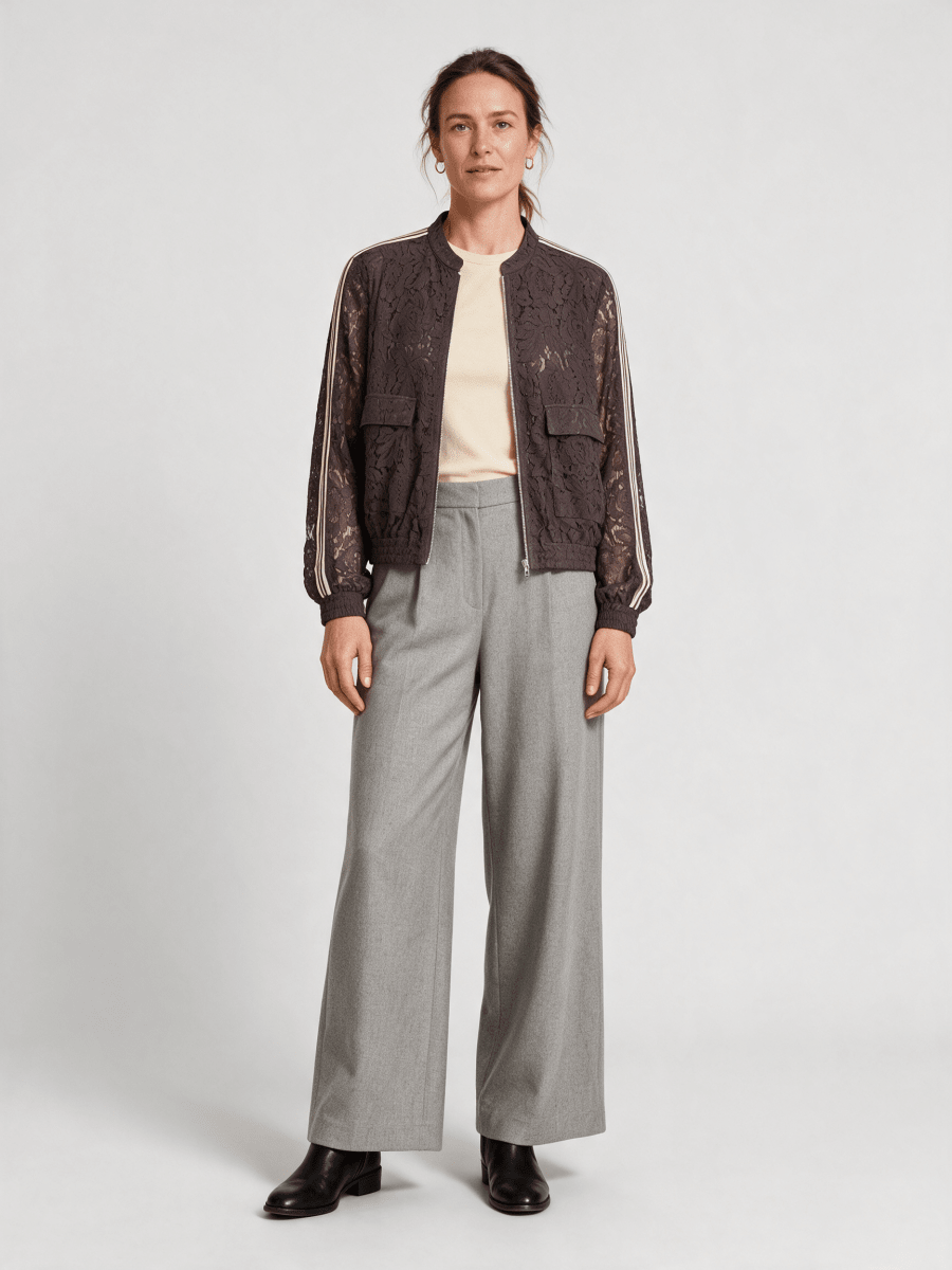 Vila Jacket L/S Violine in Raisin