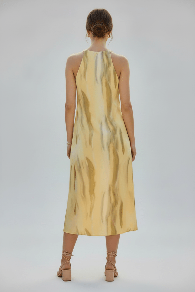 Vila Kleid in der Farbe Pale Banana
