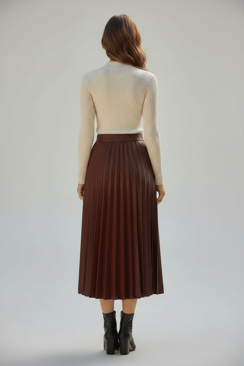 Vila Midirock Vinitban Midi Skirt - Noos - Port Royale