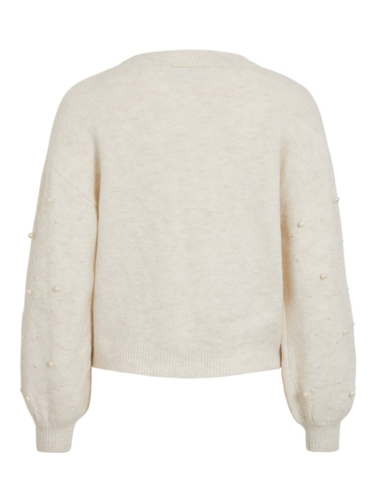 Vila Pullover Vikaia in Super Light Natural Melange