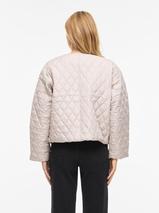 Vila Quilted Jacket Vitate in der Farbe Chateau Gray