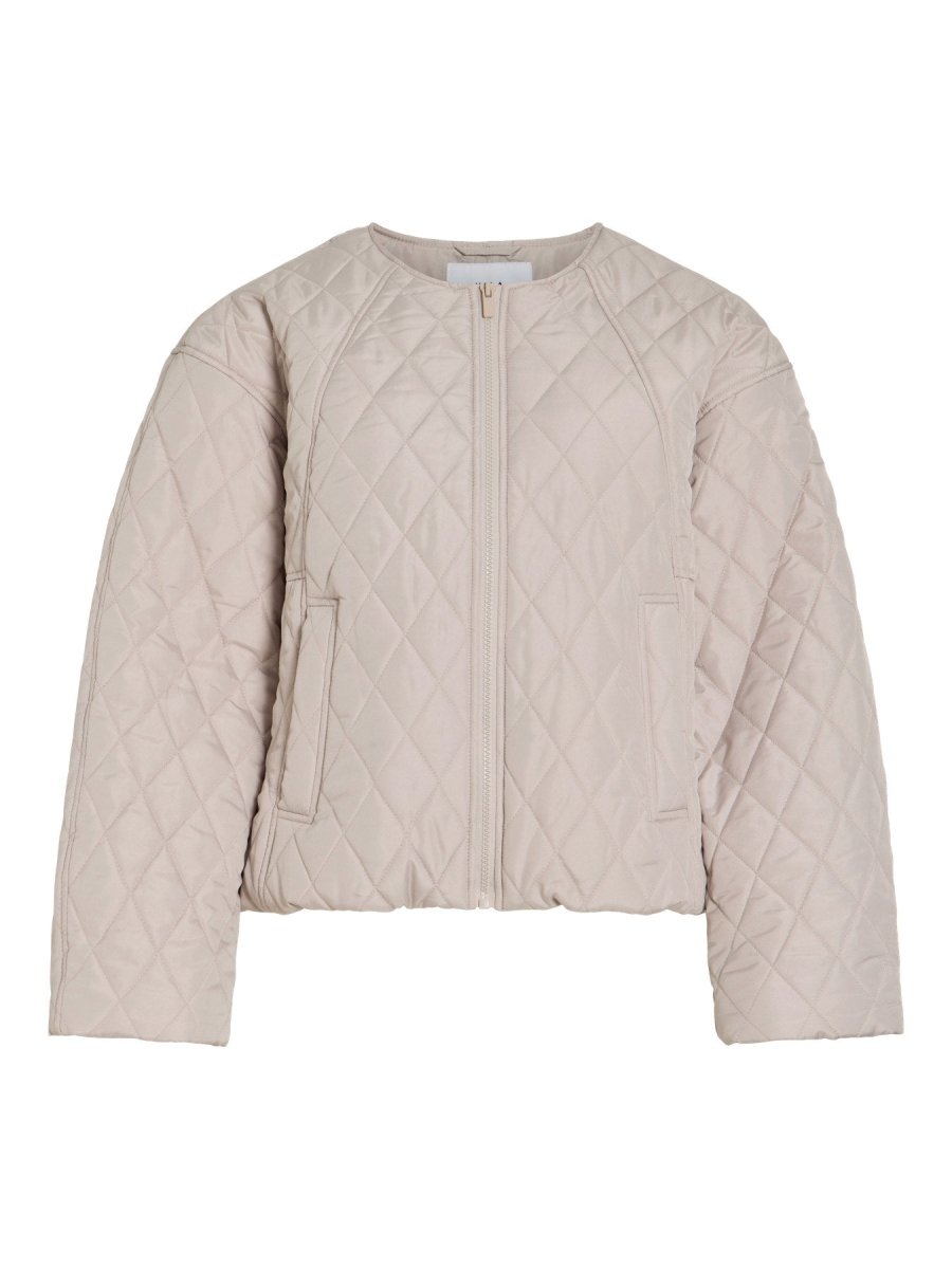Vila Quilted Jacket Vitate in der Farbe Chateau Gray