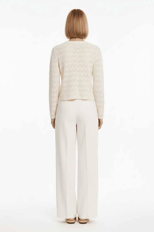 VILA Strickjacke VICITRA O - NECK L/S CARDIGAN/TES in der Farbe Birch