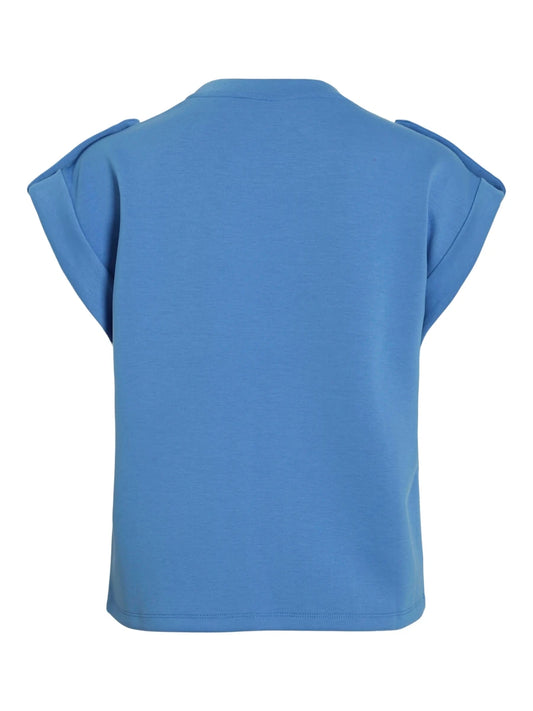 Vila T-Shirt Blau
