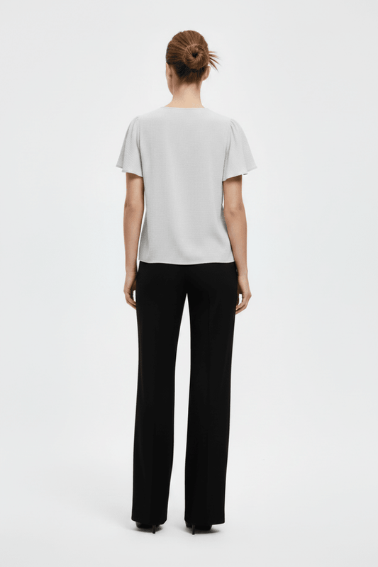 Vila T-Shirt Cloud Dancer Vilania