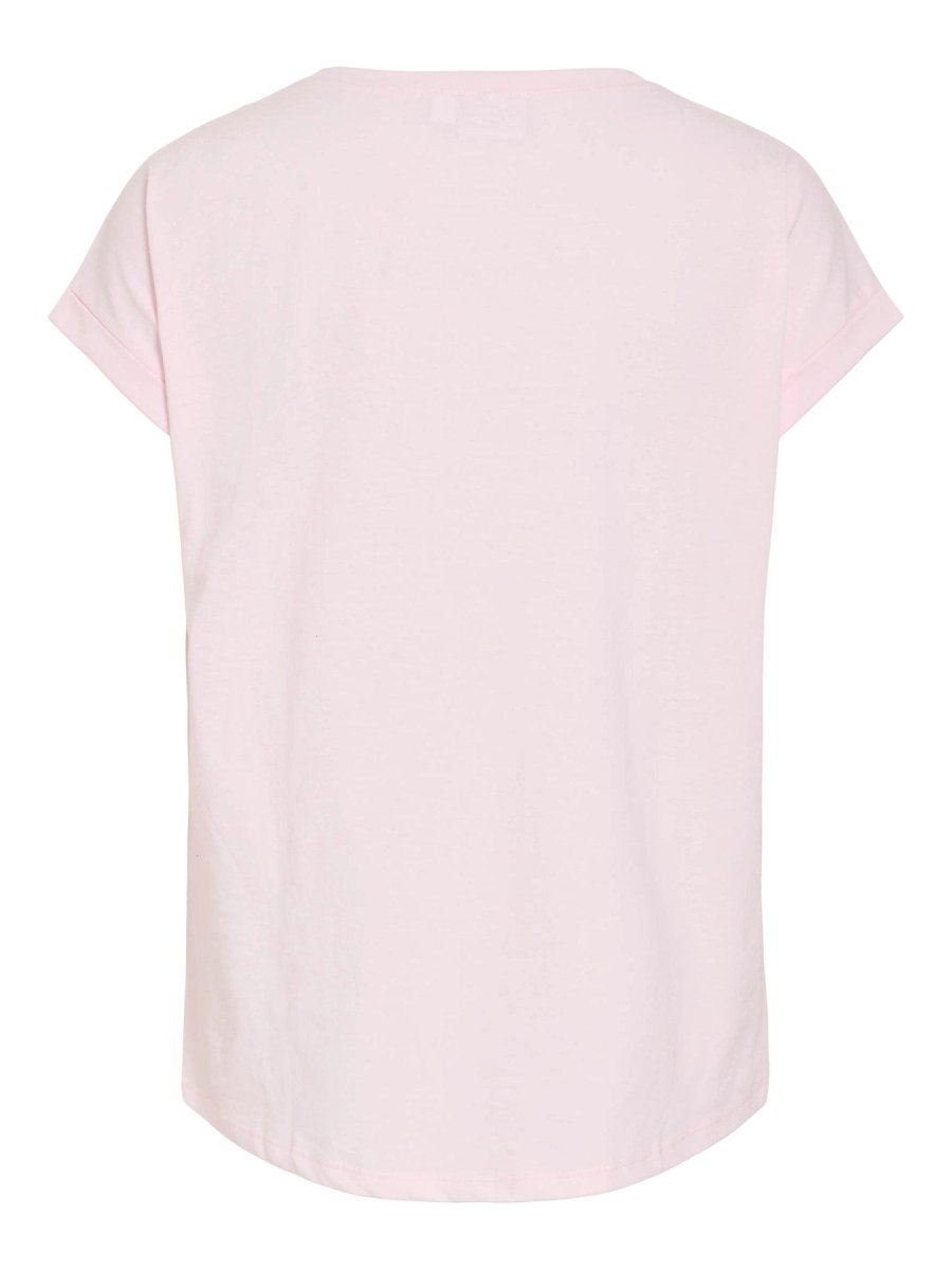 Vila T-Shirt Vidreamers in der Farbe Cherry Blossom NOOS