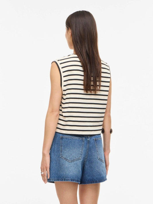 Vila Tank - Top Meteorite Birch - ROUSARAH S/L O - NECK TEE