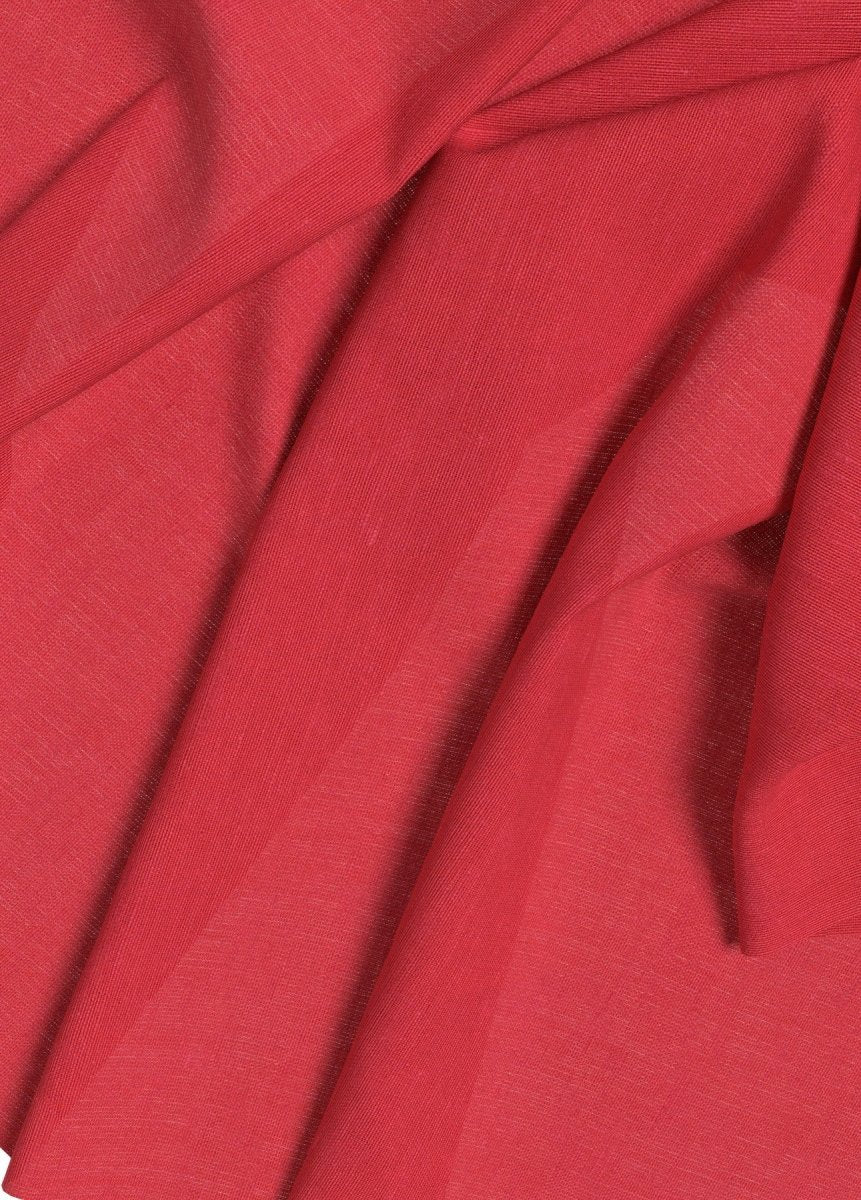Vila Top VIPRISILLA O - NECK S/L TIE TOP/VOL/R - Hibiscus