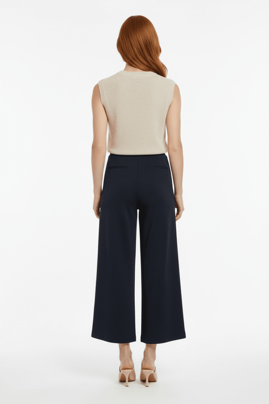 VILA Trousers VISIFFI HW CULOTTE PANTS/PB