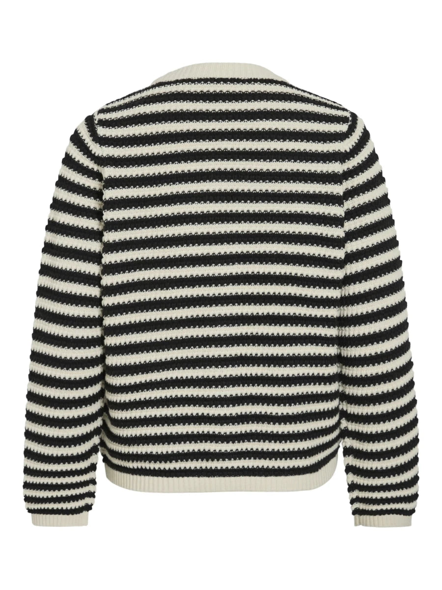 Vila Virita Cardigan Birch/Black