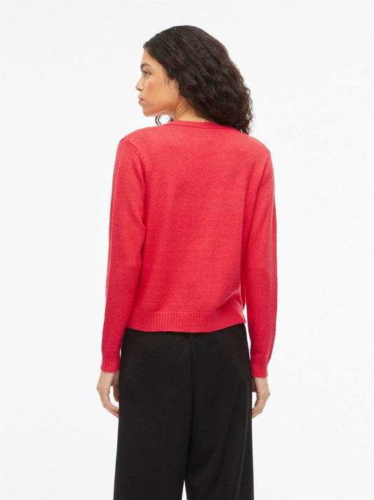 VIRIL SHORT L/S KNIT CARDIGAN - NOOS