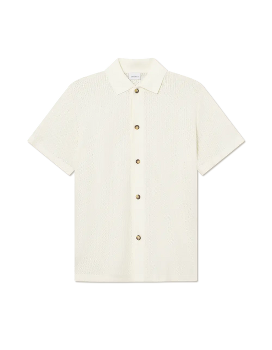 Le Deux Hemd Axel Light Ivory