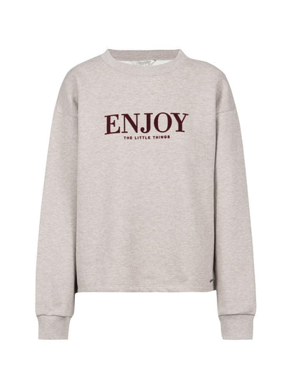 Herrlicher Heavenly Sweat Pullover Beige-Melange
