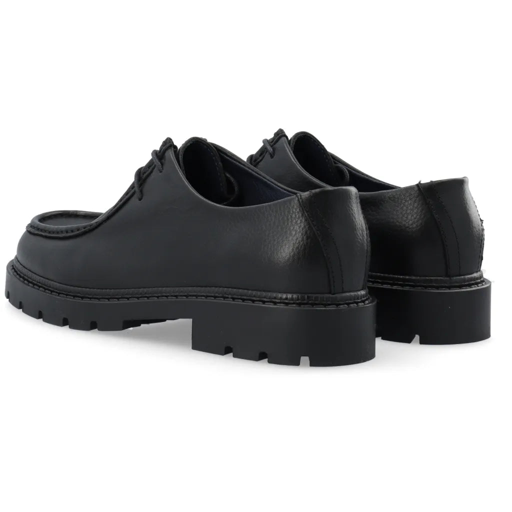 Bianco Herrenschuh Moc-Toe Black