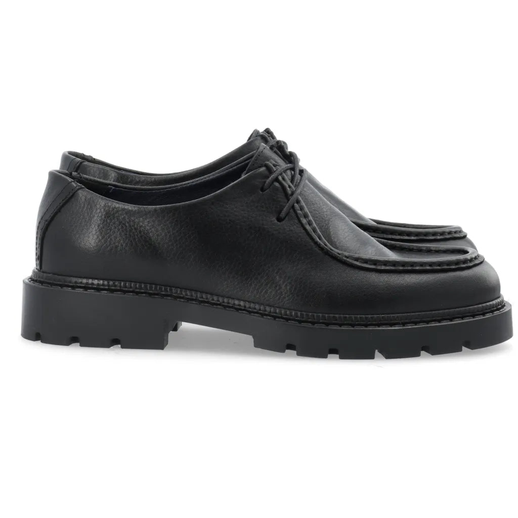 Bianco Herrenschuh Moc-Toe Black