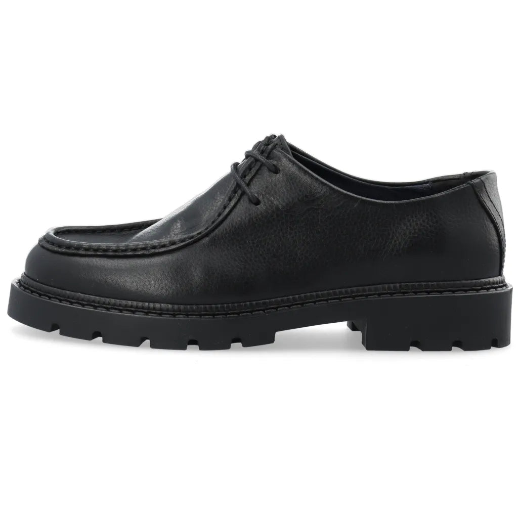 Bianco Herrenschuh Moc-Toe Black