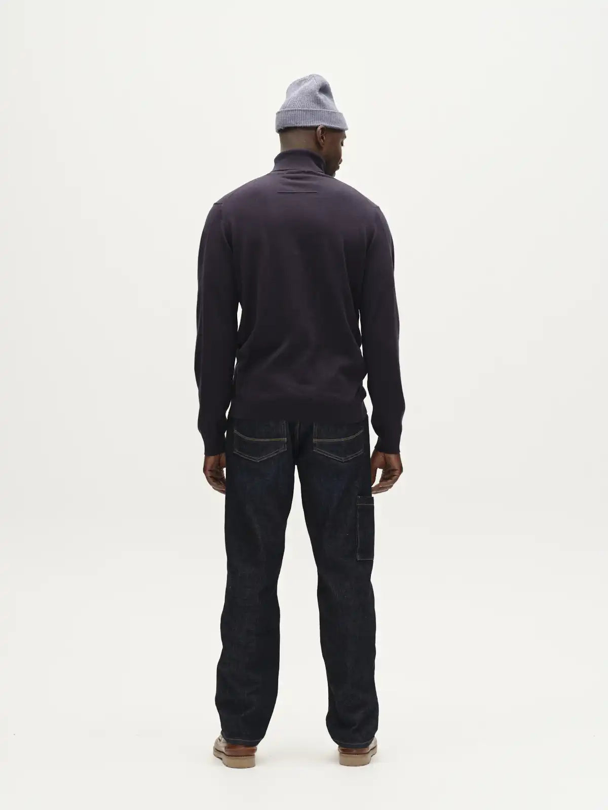 Gabba Rollkragenpullover Aris Prex in der Farbe Navy