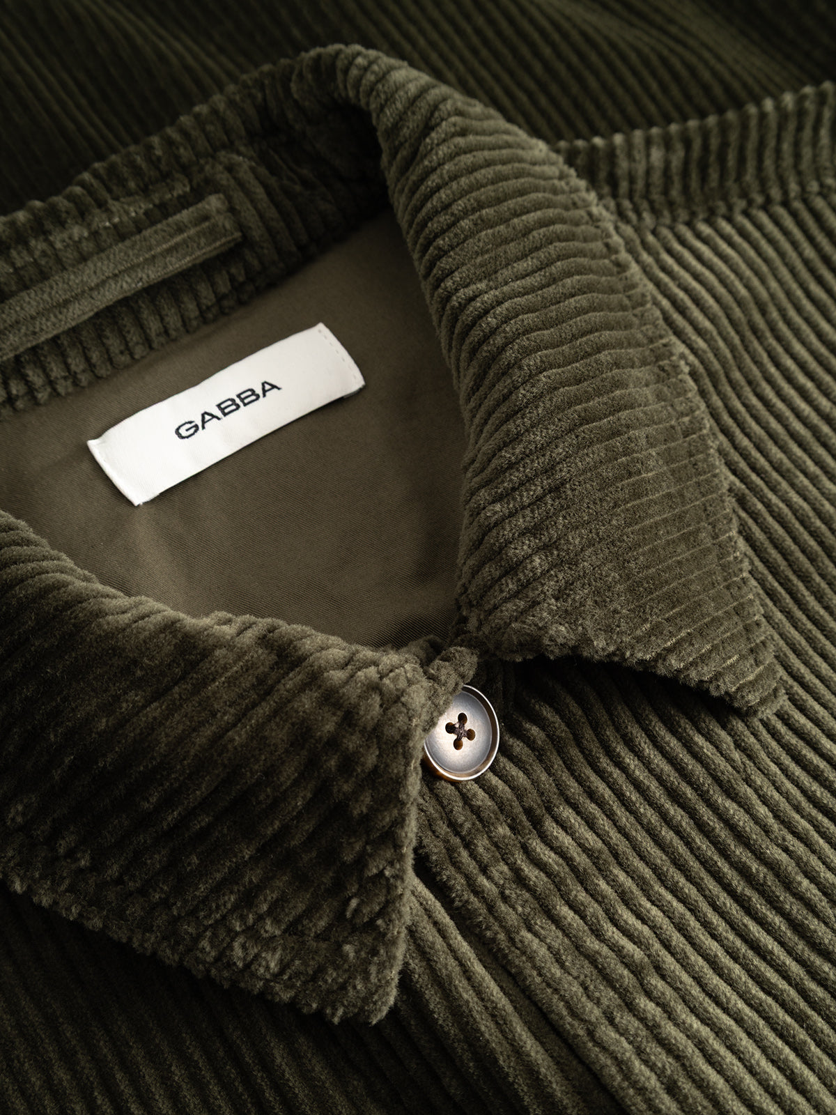 Gabba GABbeta Ibre LS Overshirt in der Farbe Forest Night