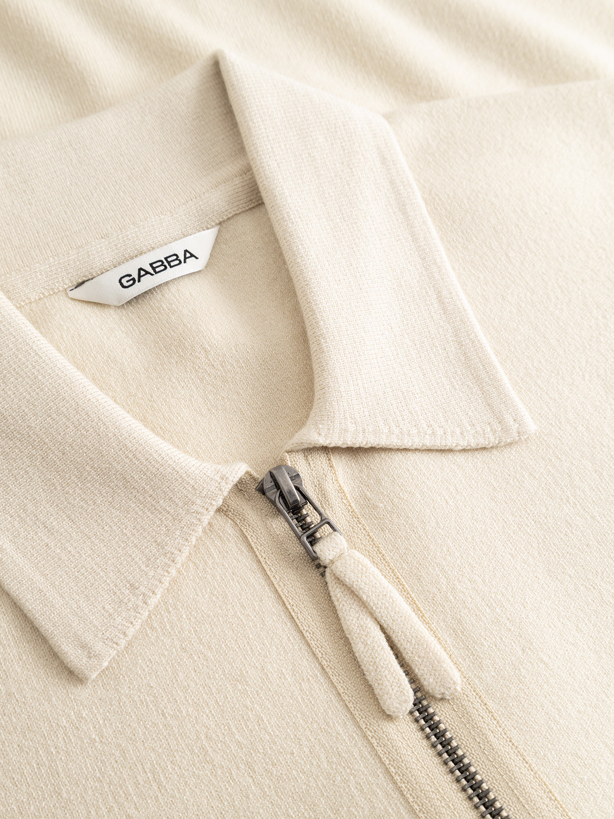 Gabba GABadriel Zip Lume LS Knit in der Farbe Birch