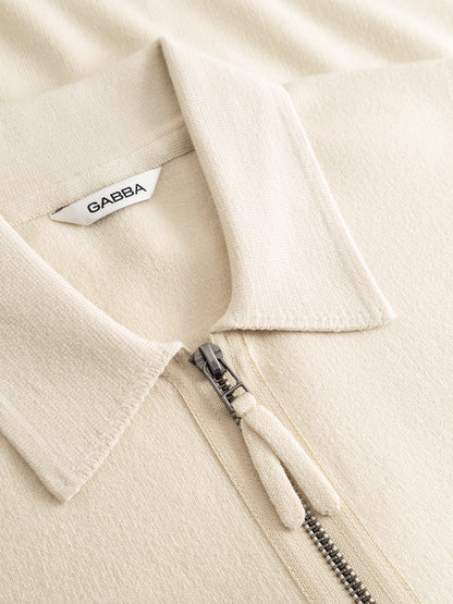 Gabba GABadriel Zip Lume LS Knit in der Farbe Birch