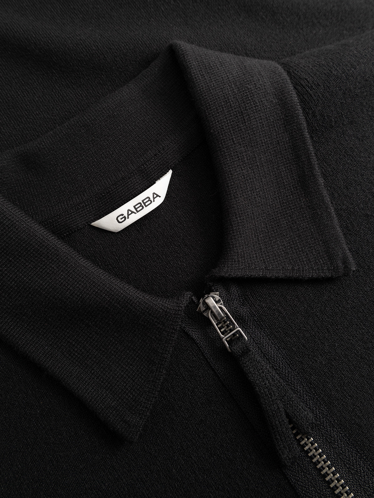 Gabba GABadriel Half Zip Lume LS Knit in der Farbe Meteorite