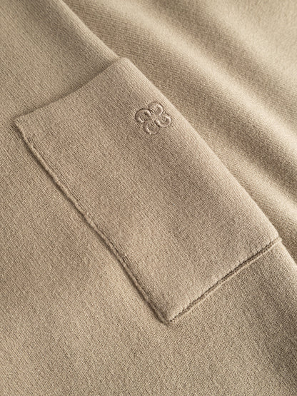 Gabba GABadriel O-Neck Lume LS Knit in der Farbe Sand Crocker